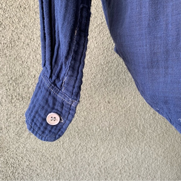 “CP Shades” Navy Double-layer Gauze Shirt size M - Picture 6 of 13